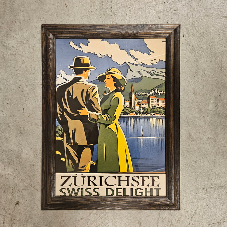 Vintage Poster - Zürichsee 1