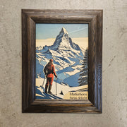 Vintage Poster - Matterhorn Winter