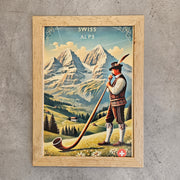 Vintage Poster - Alphorn