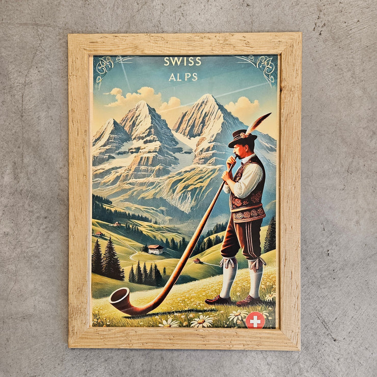 Vintage Poster - Alphorn