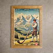 Vintage Poster - Alphorn