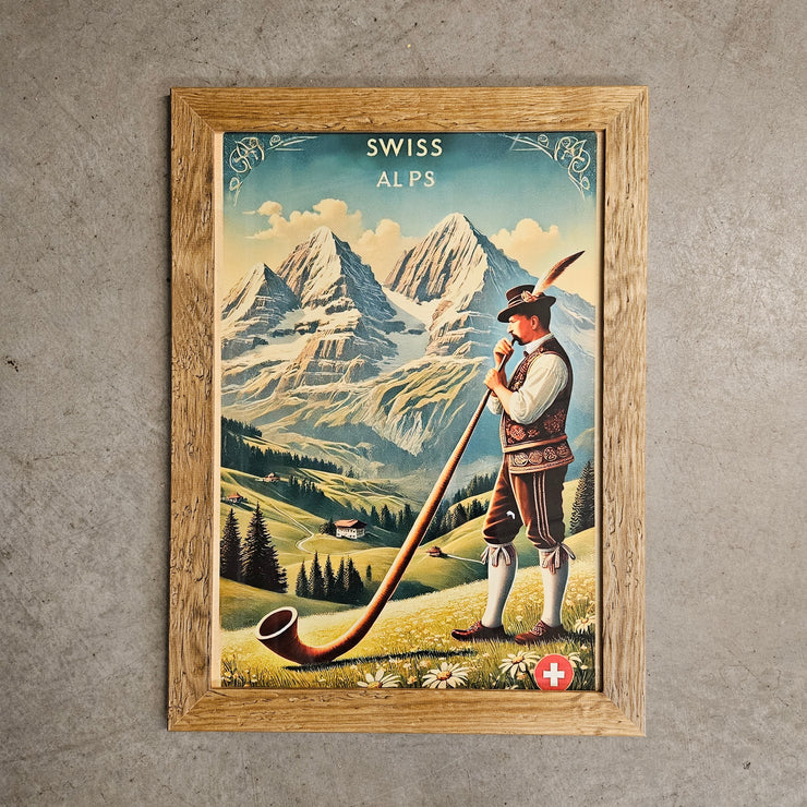 Vintage Poster - Alphorn