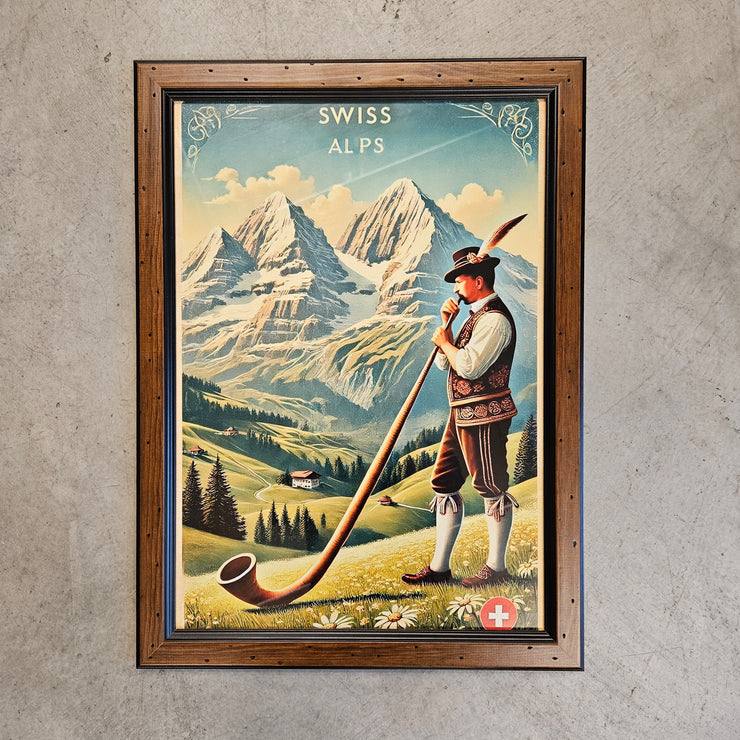 Vintage Poster - Alphorn