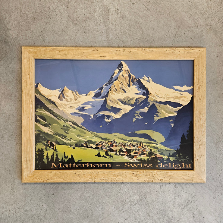 Vintage Poster - Summer Matterhorn 1