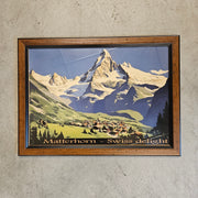 Vintage Poster - Summer Matterhorn 1