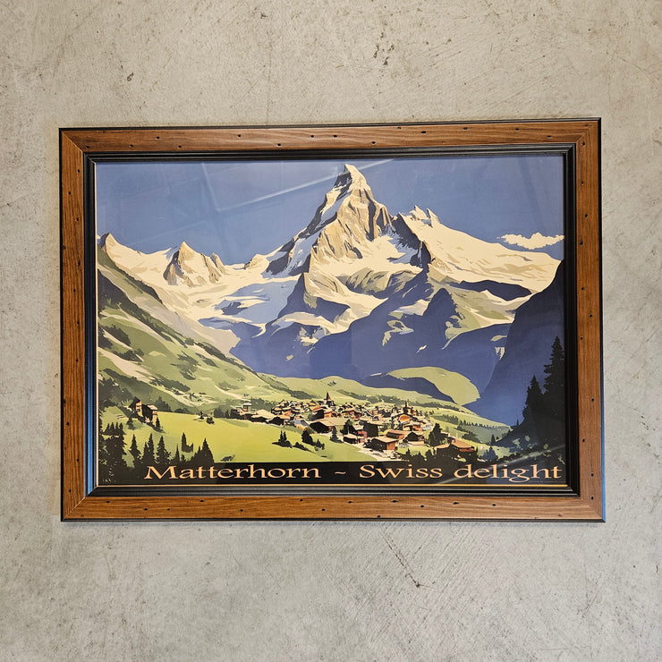 Vintage Poster - Summer Matterhorn 1