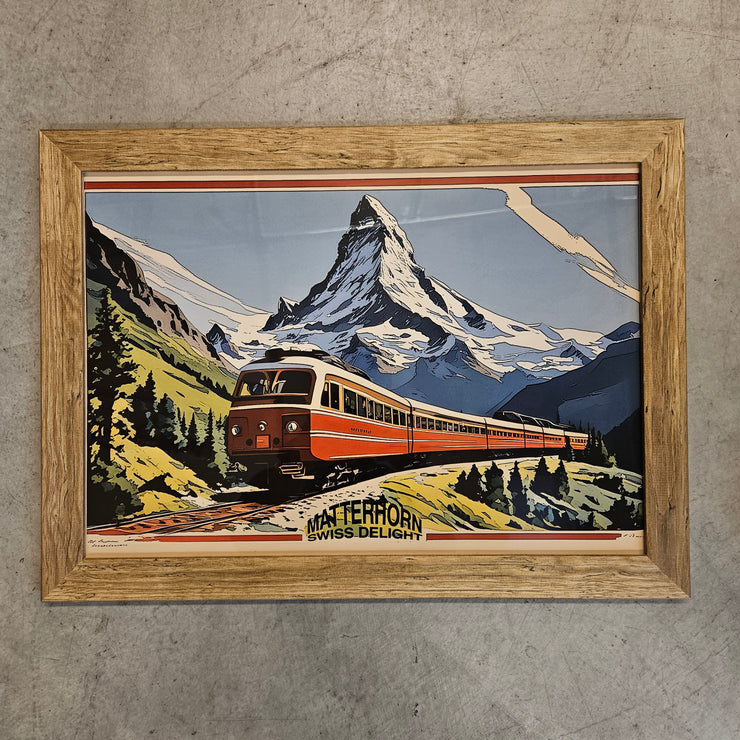 Vintage Poster - Matterhorn Train