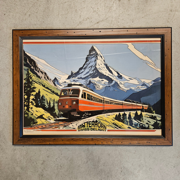 Vintage Poster - Matterhorn Train