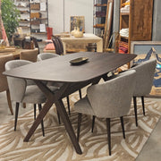 Esszimmer Stuhl Bouclé #2