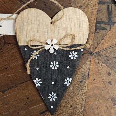 Anhänger Herz (Schwarz)