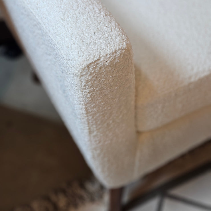 Vintage Bouclé Sessel