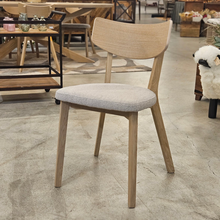 Scando Esszimmer Stuhl - Bouclé