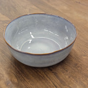 Salatschüssel 30 cm. - Aschenblau