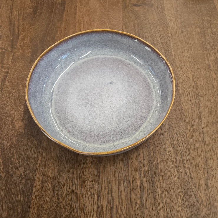 Pastateller / Salatteller 23 cm. - Aschenblau