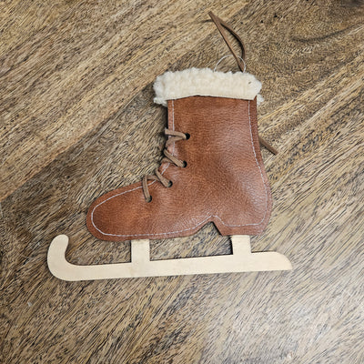 Anhänger Dekoration - Eislaufschuh