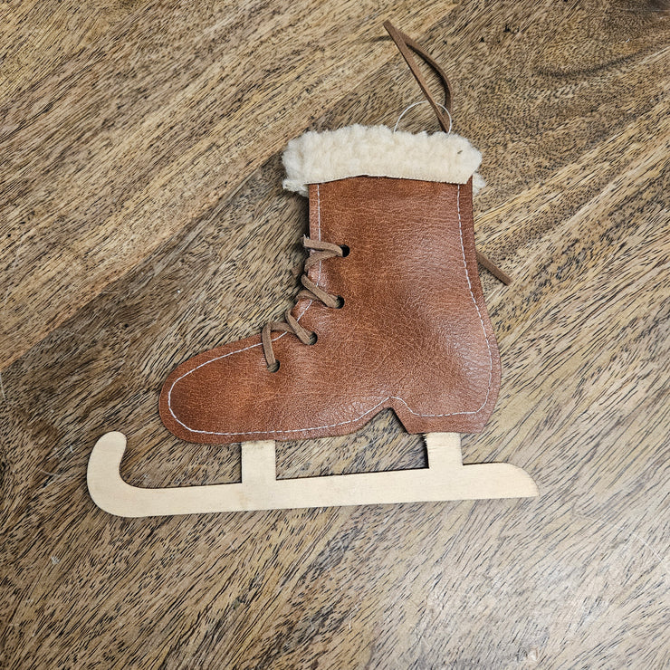 Anhänger Dekoration - Eislaufschuh