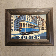 Vintage Poster - Tram Zürich