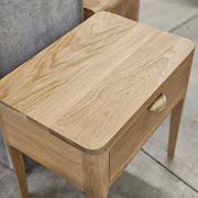 Eichenholz Nachttisch/Beistelltisch