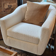 Vintage Bouclé Sessel