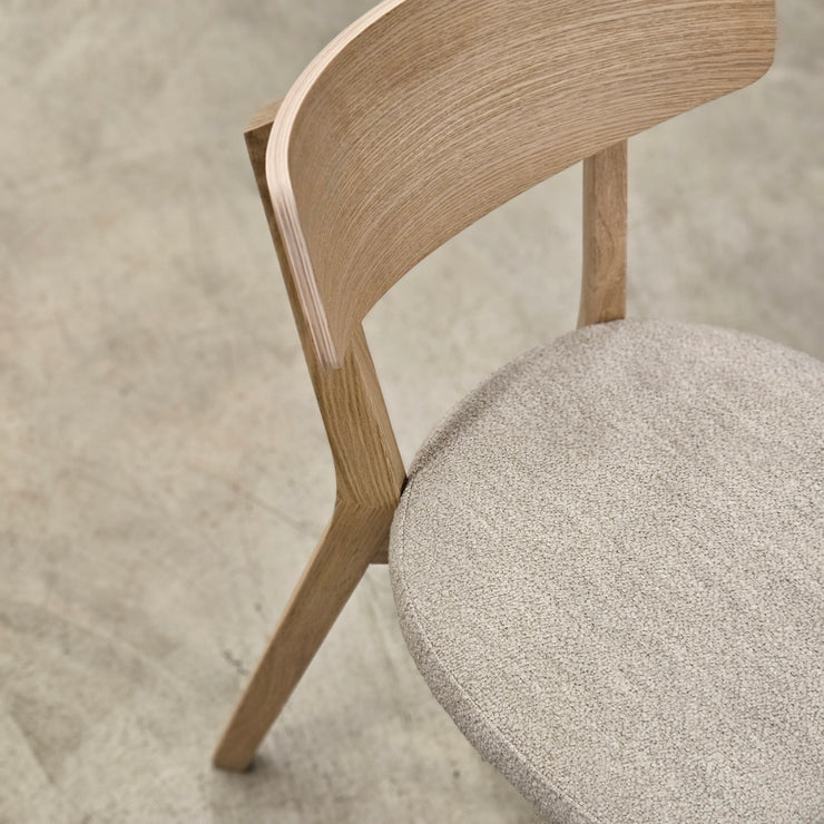 Scando Esszimmer Stuhl - Bouclé