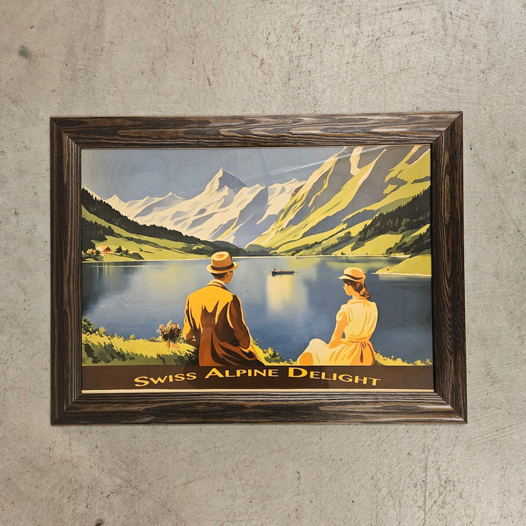 Vintage Poster - Summer Alpine Delight 1