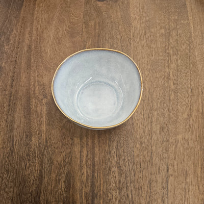 Snackschale 12 cm. - Aschenblau