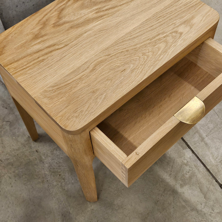 Eichenholz Nachttisch/Beistelltisch