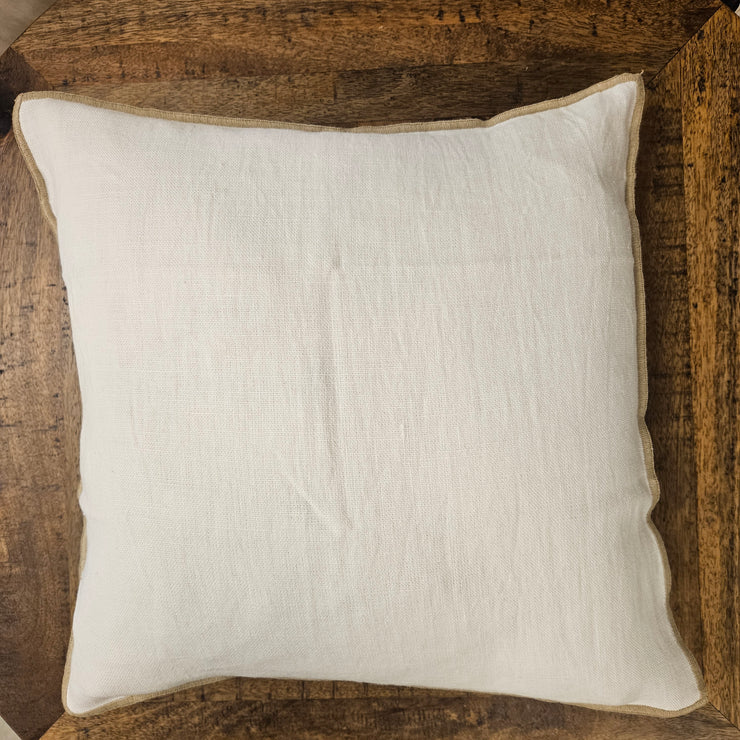 Kissen Natura - Weiss (45 x 45)