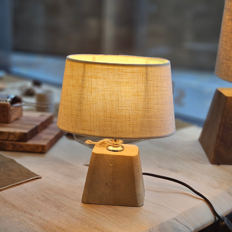 Holz Tischlampe Mini