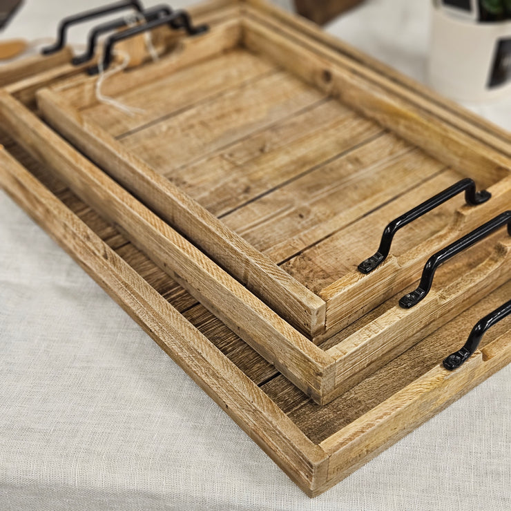 Holz Tablett (Verschiedene Grössen)